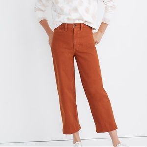 Madewell Slim Emmett Wide-Leg Crop